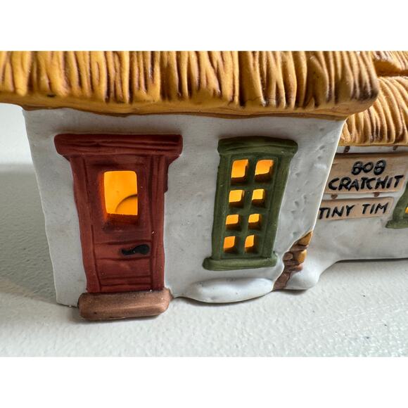 Department56 The Cottage of Bob Cratchit & Tiny Tim Heritage Village Collection - Picture 2 of 11